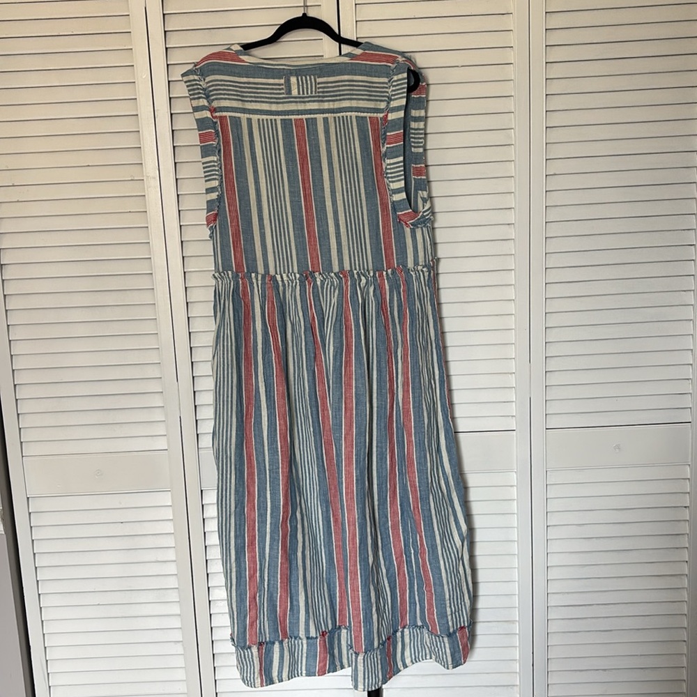We The Free Surf Stripe Maxi Top, S, Red Combo, NWOT - Picture 8 of 8